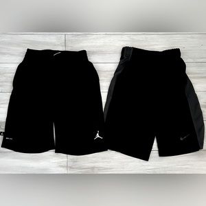 2 pair Nike Boys Shorts size S